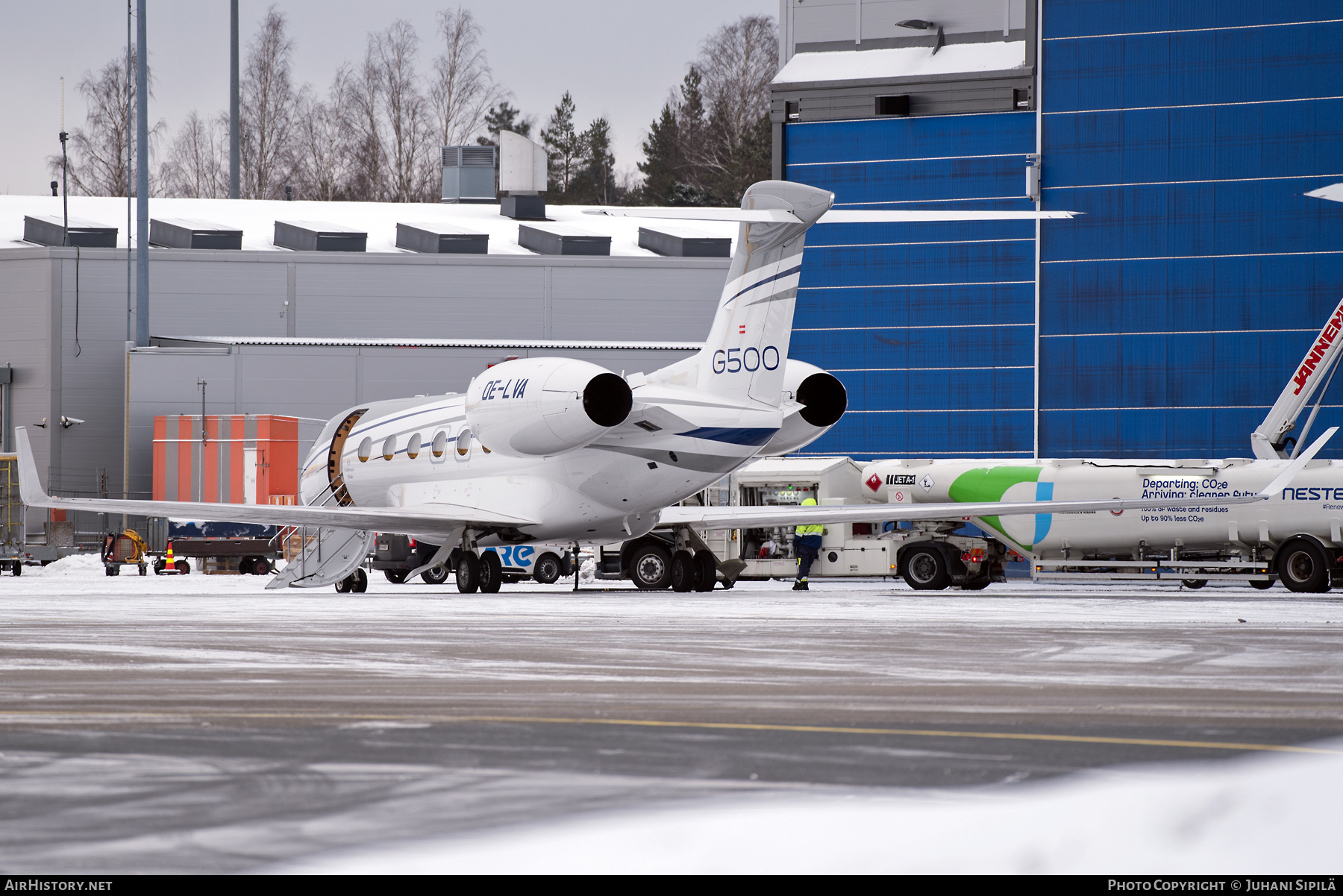 Aircraft Photo of OE-LVA | Gulfstream Aerospace G-V-SP Gulfstream G500 | MJet | AirHistory.net #330614