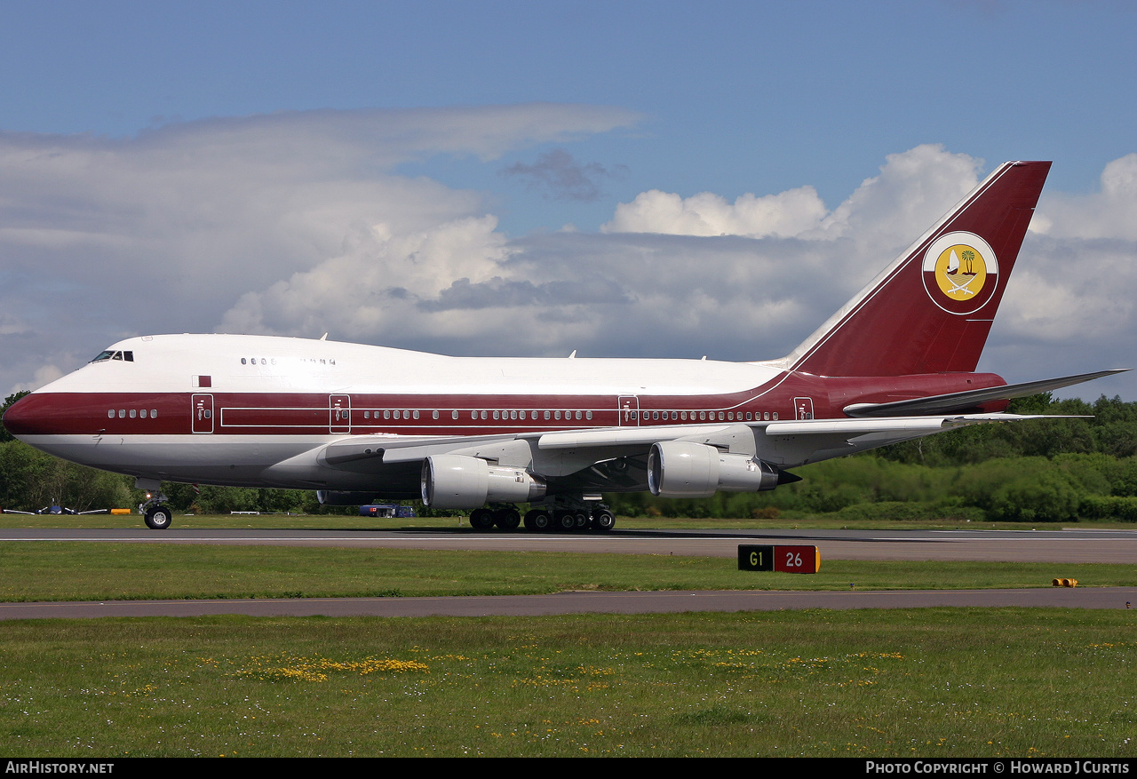 Aircraft Photo of VP-BAT | Boeing 747SP-21 | Sheikh Khalifa Bin Hamad Al Thani | AirHistory.net #330621
