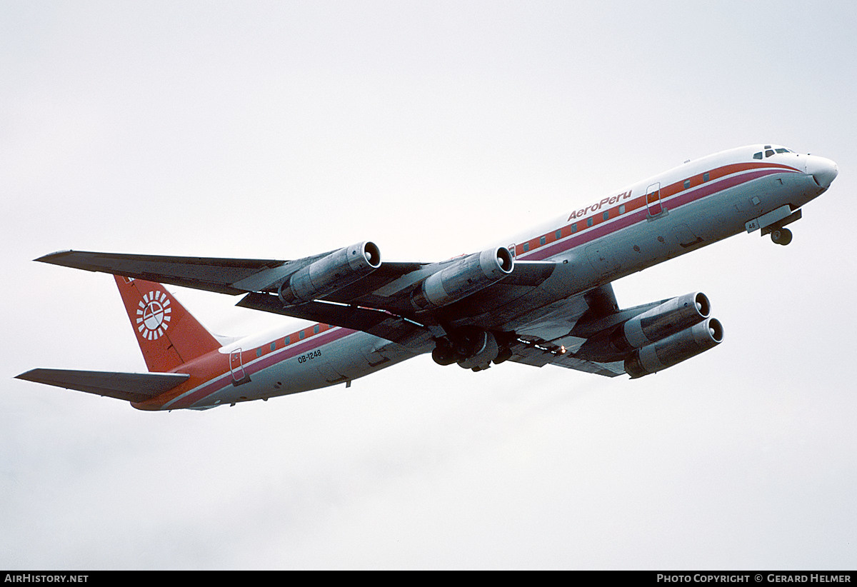 Aircraft Photo of OB-1248 | McDonnell Douglas DC-8-62H | AeroPeru | AirHistory.net #330626