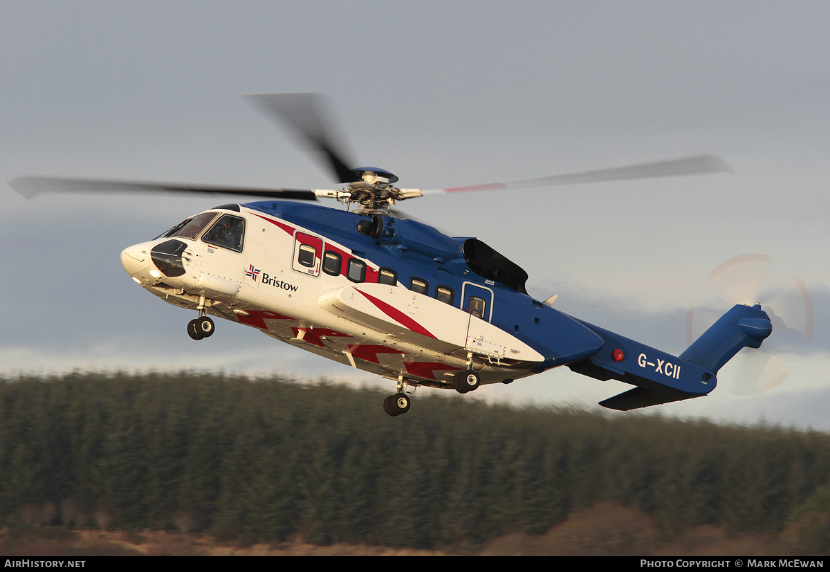 Aircraft Photo of G-XCII | Sikorsky S-92A | Bristow Helicopters | AirHistory.net #330627