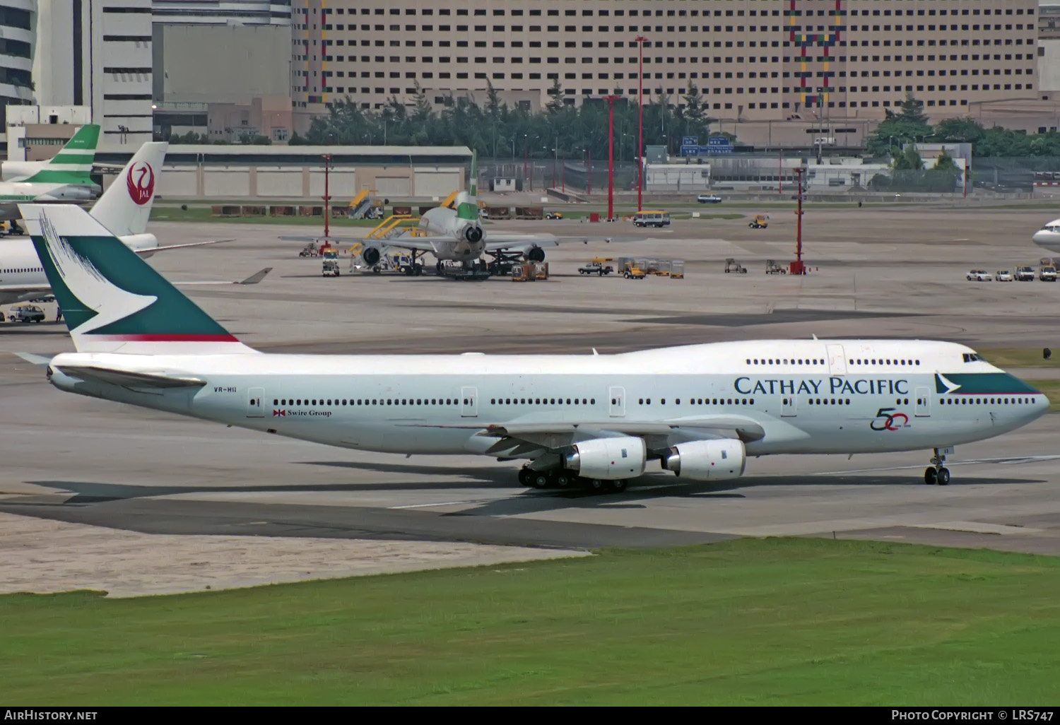 Aircraft Photo of VR-HII | Boeing 747-367 | Cathay Pacific Airways | AirHistory.net #330660