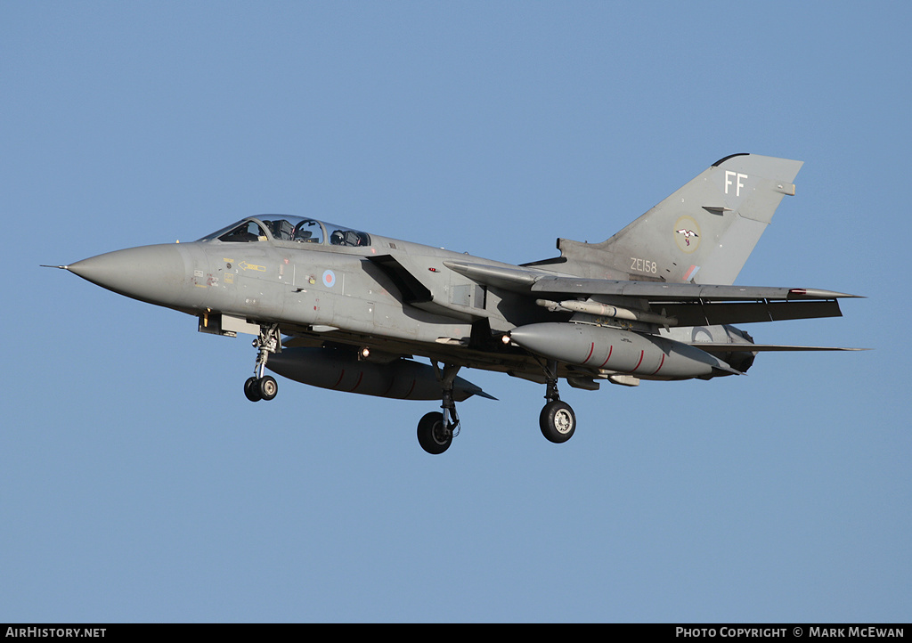 Aircraft Photo of ZE158 | Panavia Tornado F3 | UK - Air Force | AirHistory.net #330663