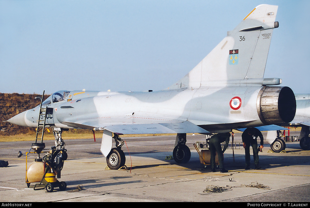 Aircraft Photo of 36 | Dassault Mirage 2000C | France - Air Force | AirHistory.net #330674