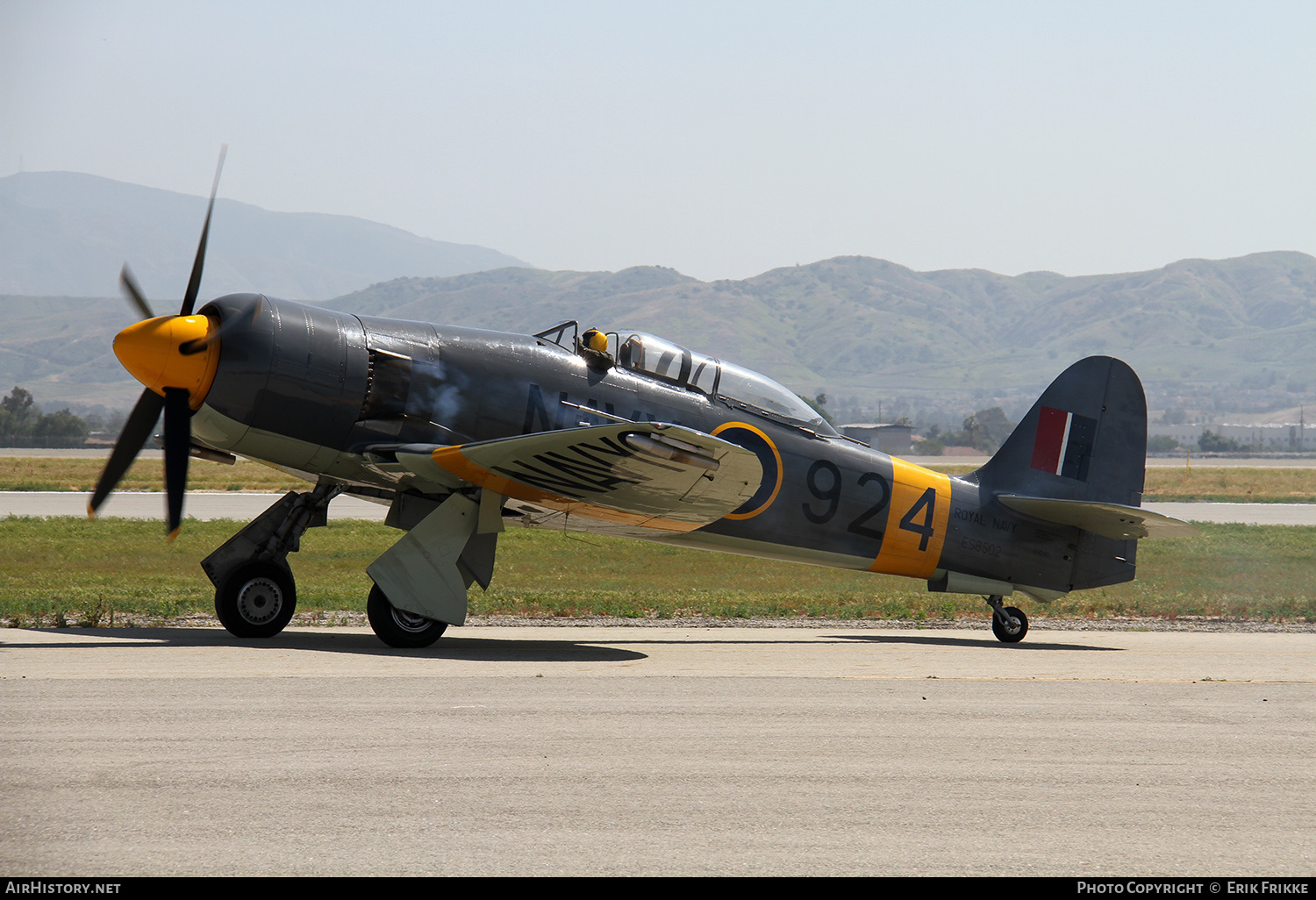 Aircraft Photo of N924G | Hawker Sea Fury T20 | UK - Navy | AirHistory.net #330679