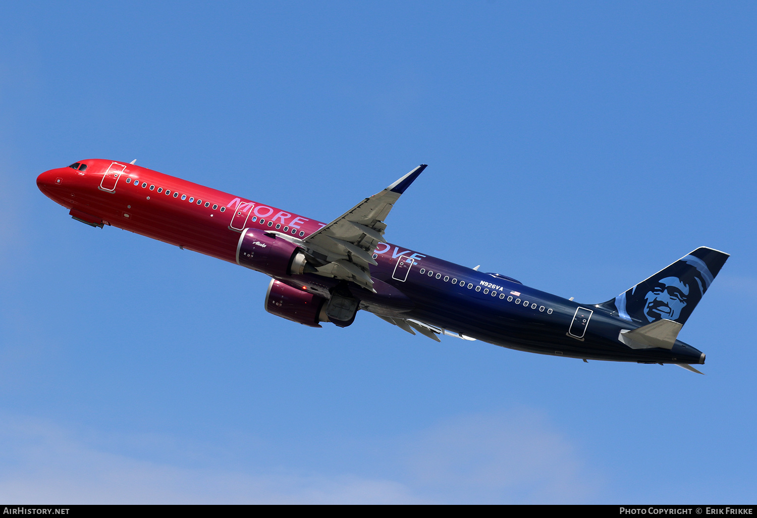 Aircraft Photo of N926VA | Airbus A321-253N | Alaska Airlines | AirHistory.net #330682