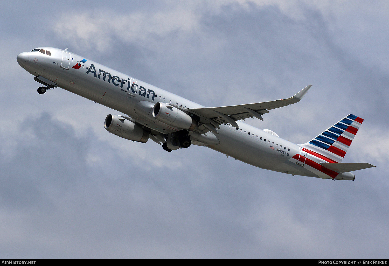 Aircraft Photo of N928AM | Airbus A321-231 | American Airlines | AirHistory.net #330683
