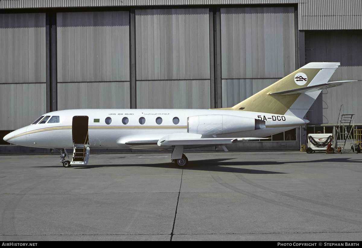 Aircraft Photo of 5A-DCO | Dassault Falcon 20SNA | Libyan Arab Airlines | AirHistory.net #330685