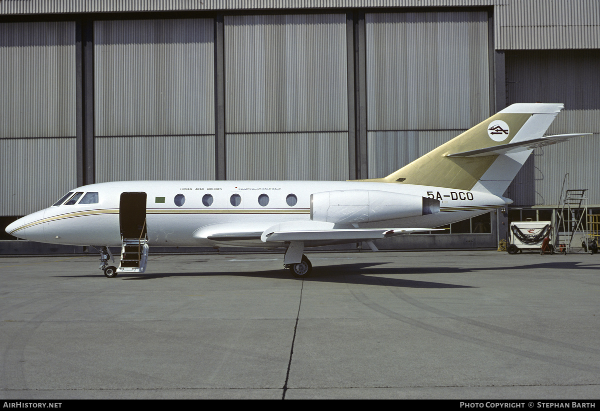 Aircraft Photo of 5A-DCO | Dassault Falcon 20C | Libyan Arab Airlines | AirHistory.net #330685