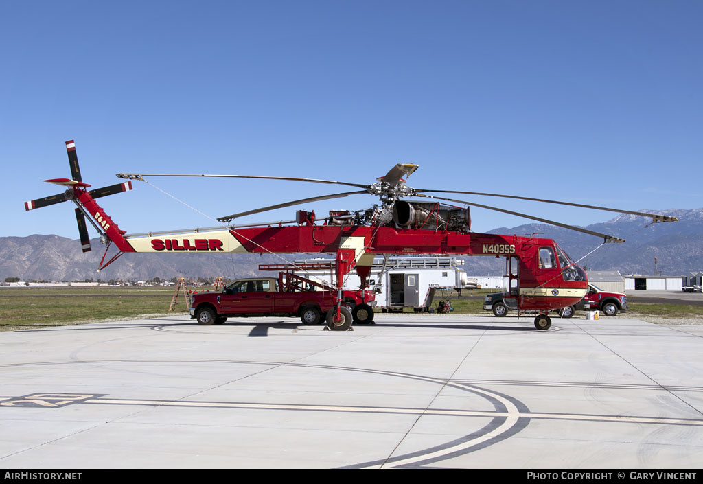Aircraft Photo of N4035S | Sikorsky S-64E Skycrane | Siller Helicopters | AirHistory.net #330690