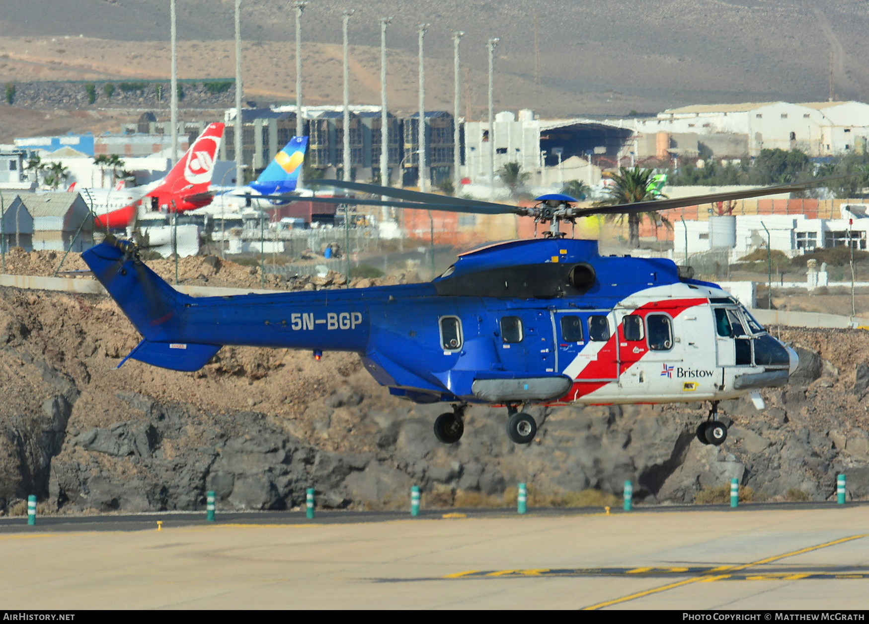 Aircraft Photo of 5N-BGP | Aerospatiale AS-332L1 Super Puma | Bristow Helicopters | AirHistory.net #330691