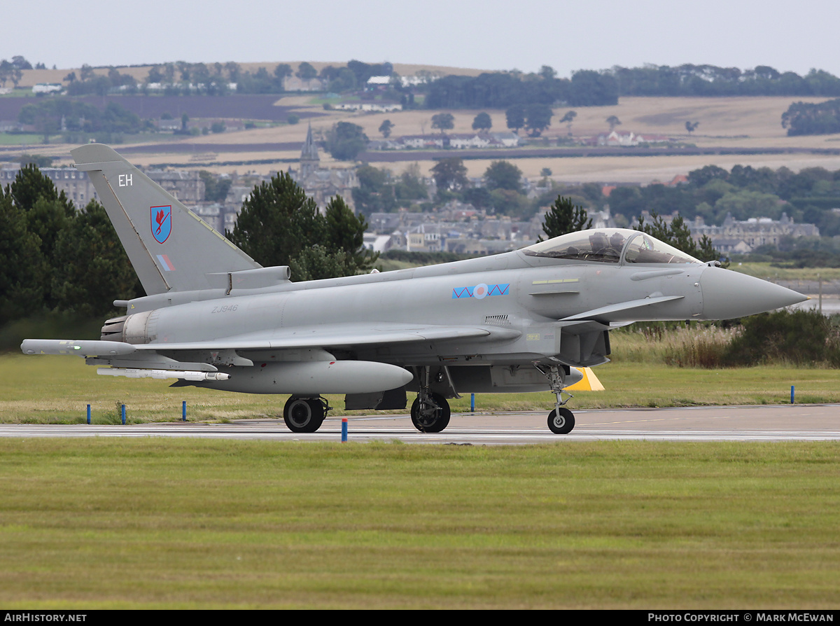 Aircraft Photo of ZJ946 | Eurofighter EF-2000 Typhoon FGR4 | UK - Air Force | AirHistory.net #330706