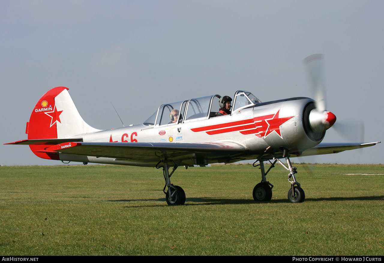 Aircraft Photo of G-YAKN | Yakovlev Yak-52 | Soviet Union - Air Force | AirHistory.net #330710
