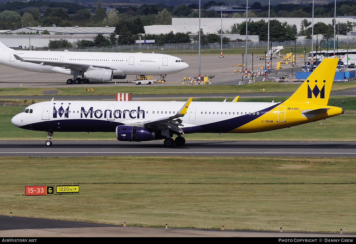 Aircraft Photo of G-ZBAM | Airbus A321-231 | Monarch Airlines | AirHistory.net #330729