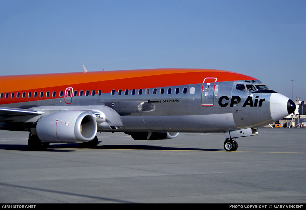 Aircraft Photo of C-FCPG | Boeing 737-317 | CP Air | AirHistory.net #330752