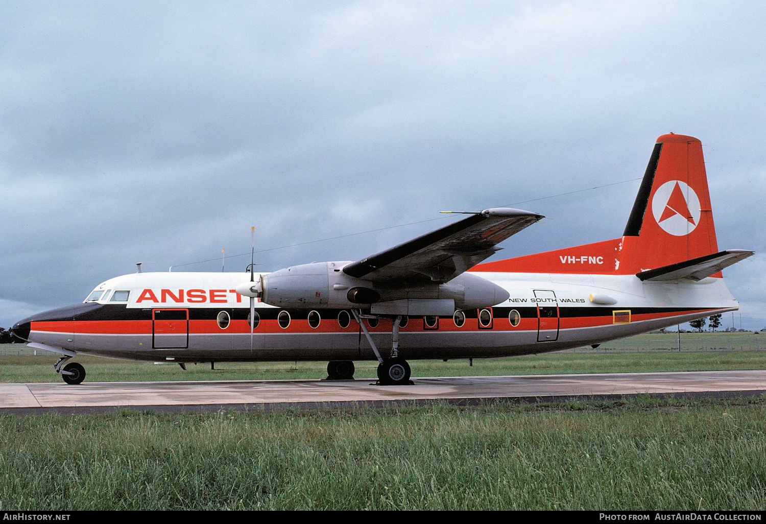 Aircraft Photo of VH-FNC | Fokker F27-200 Friendship | Ansett Airlines of New South Wales | AirHistory.net #330759