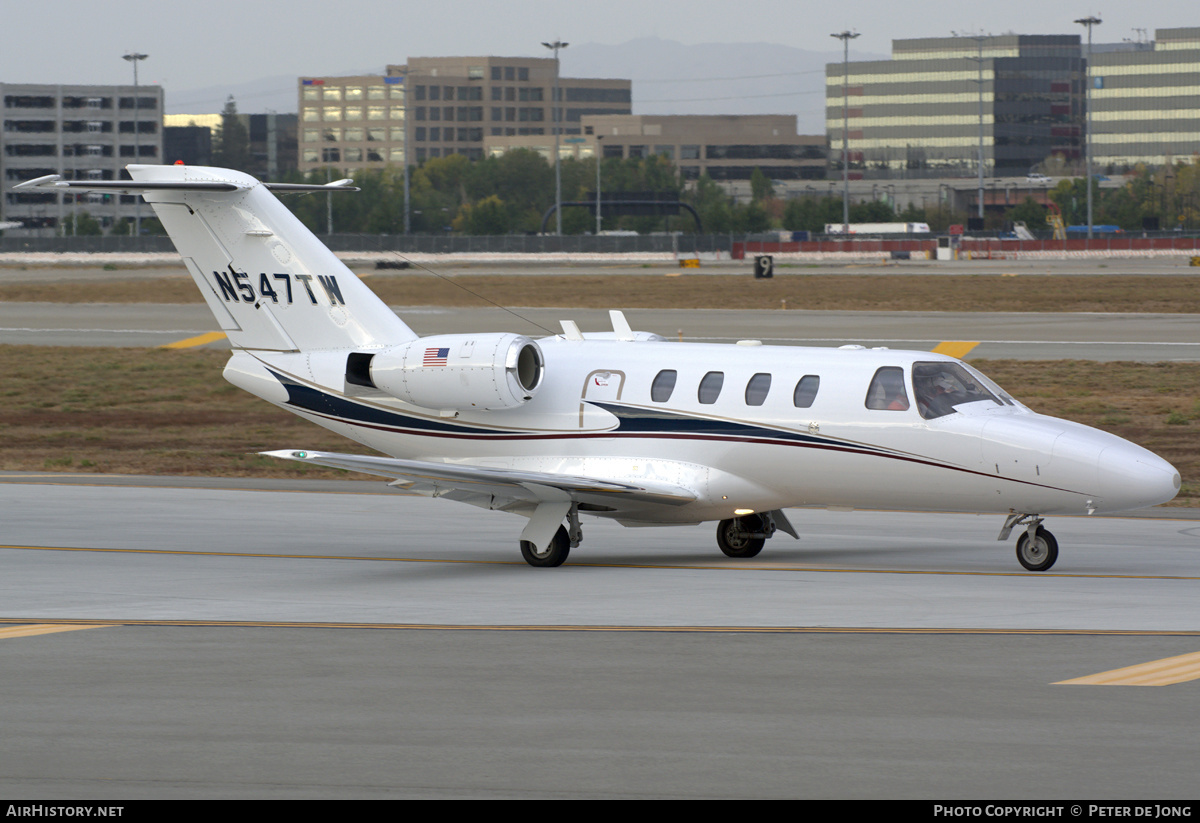 Aircraft Photo of N547TW | Cessna 525 CitationJet CJ1 | AirHistory.net #330760