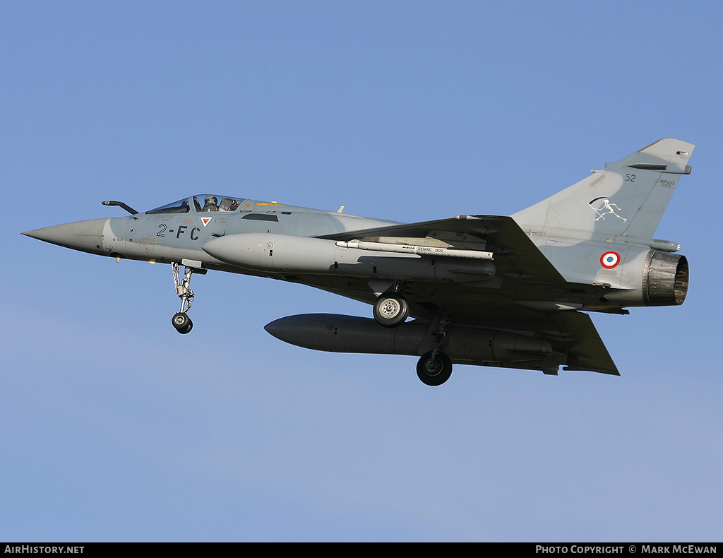 Aircraft Photo of 52 | Dassault Mirage 2000-5F | France - Air Force | AirHistory.net #330763