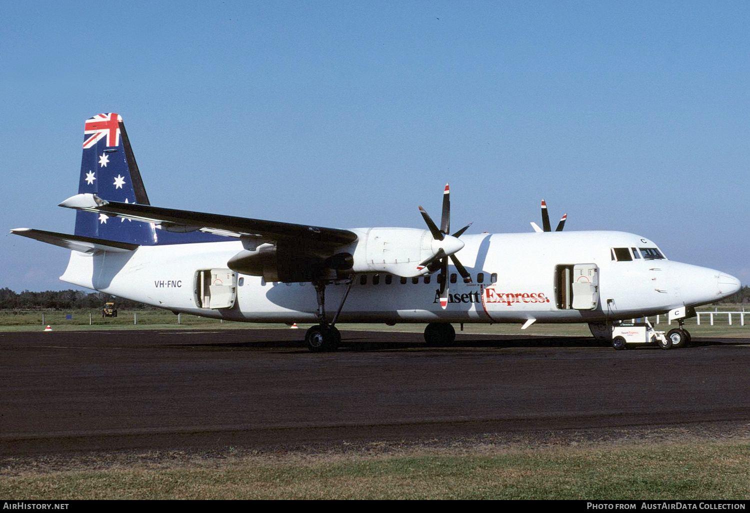 Aircraft Photo of VH-FNC | Fokker 50 | Ansett Express | AirHistory.net #330765