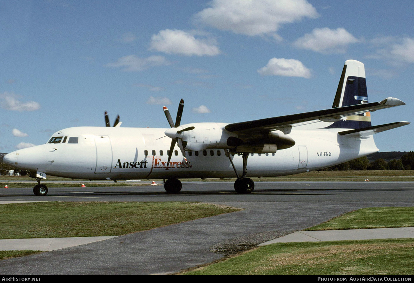 Aircraft Photo of VH-FND | Fokker 50 | Ansett Express | AirHistory.net #330774