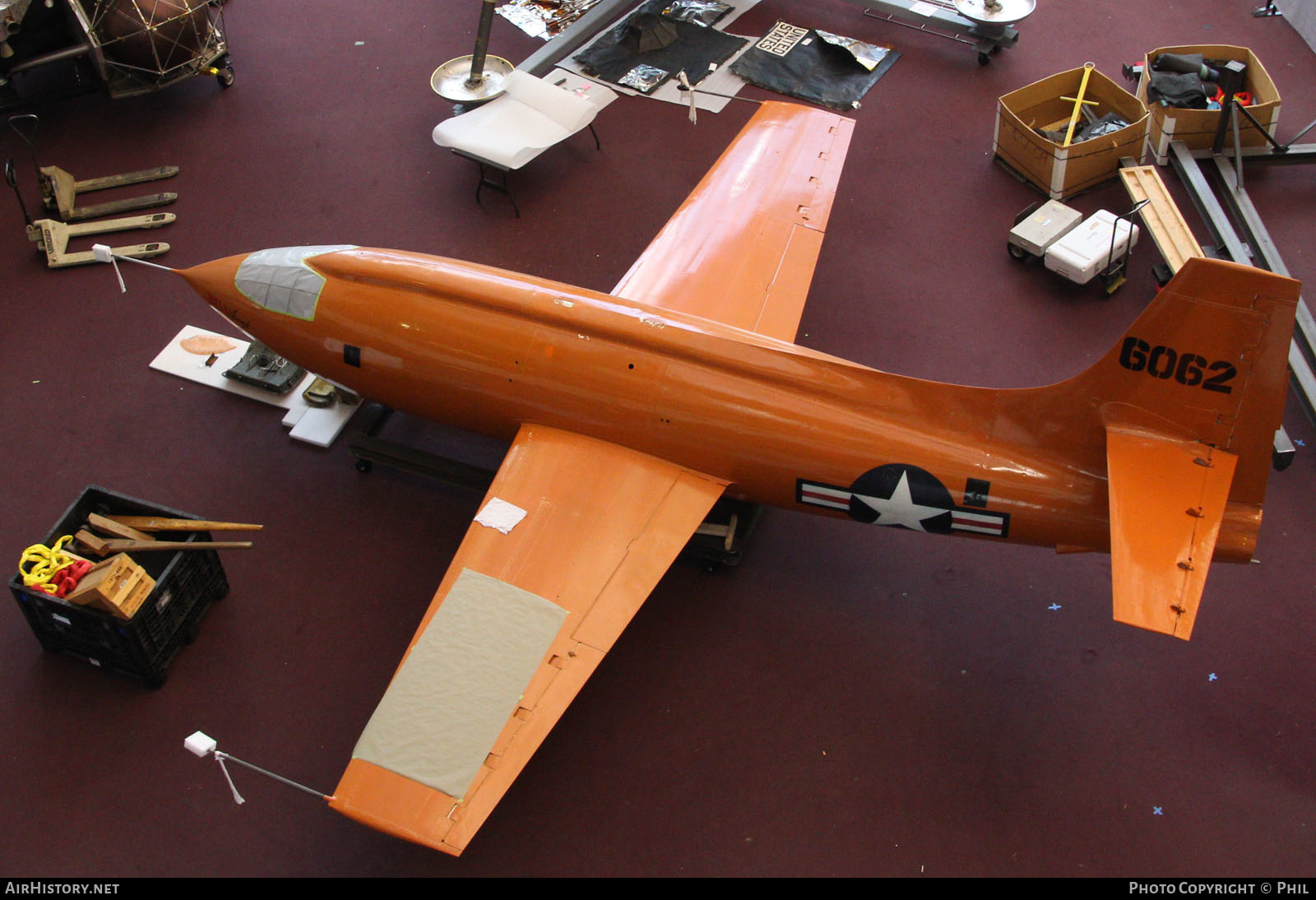 Aircraft Photo of 46-62 / 6062 | Bell X-1 | USA - Air Force | AirHistory.net #330792