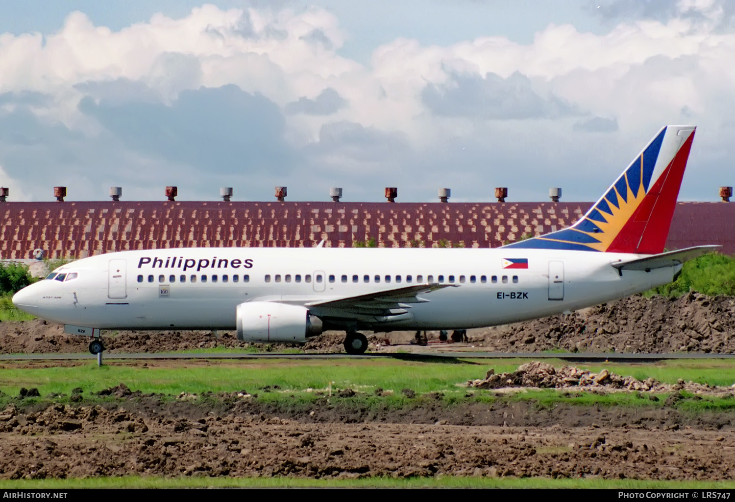 Aircraft Photo of EI-BZK | Boeing 737-3Y0 | Philippine Airlines | AirHistory.net #330794