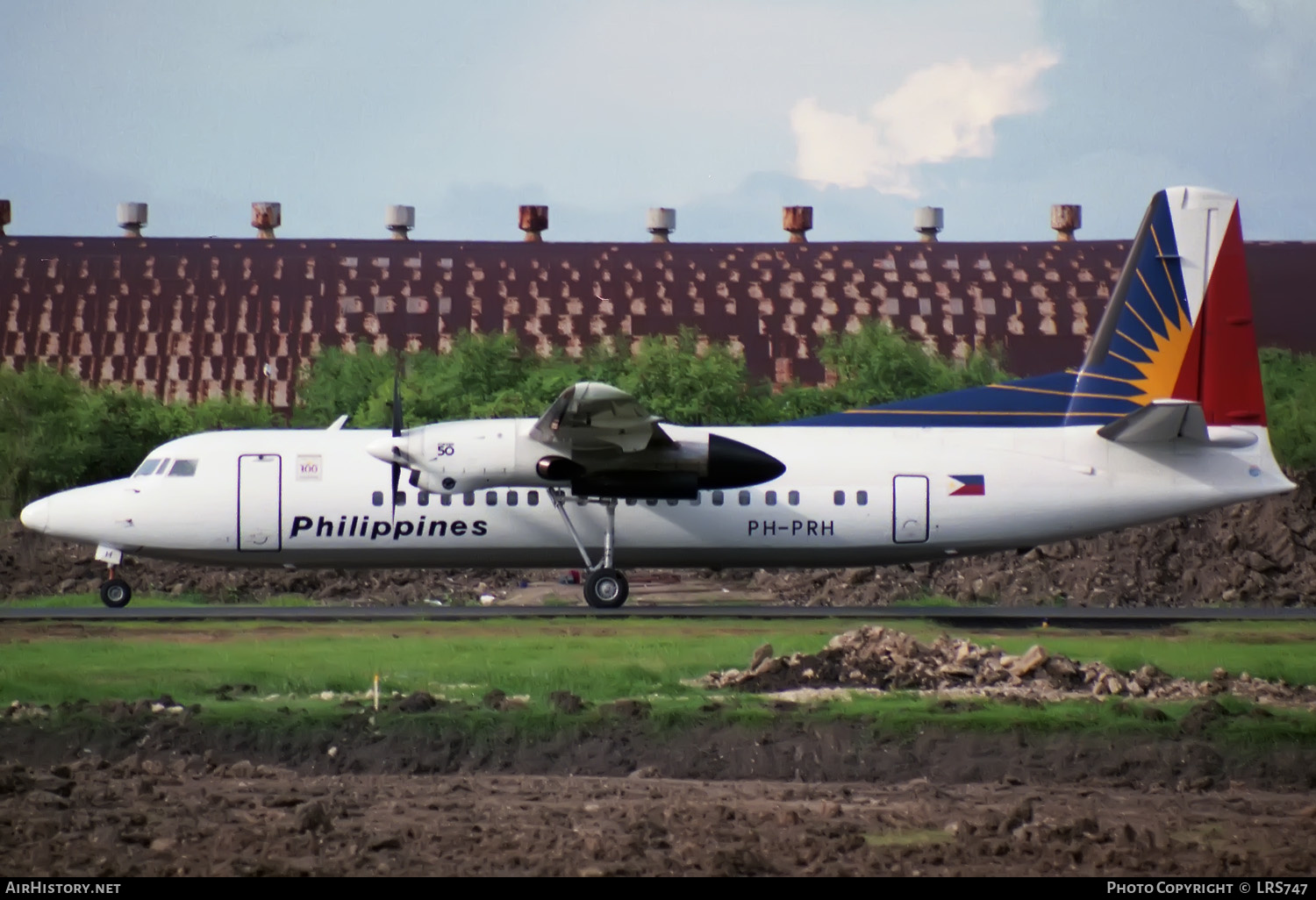 Aircraft Photo of PH-PRH | Fokker 50 | Philippine Airlines | AirHistory.net #330796