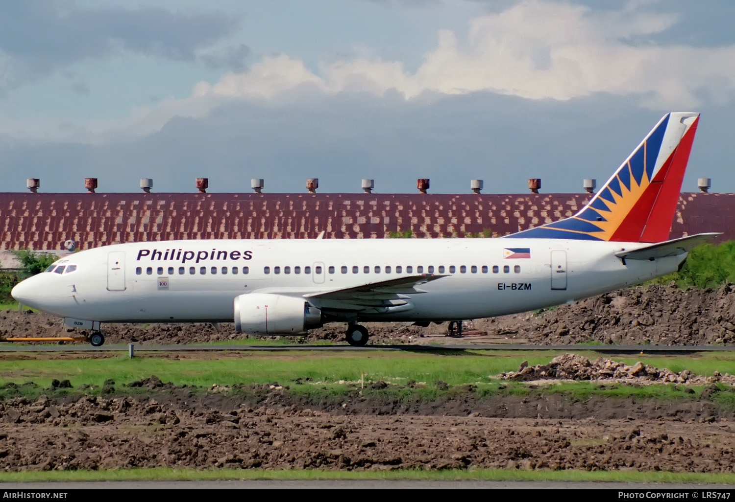 Aircraft Photo of EI-BZM | Boeing 737-3Y0 | Philippine Airlines | AirHistory.net #330799