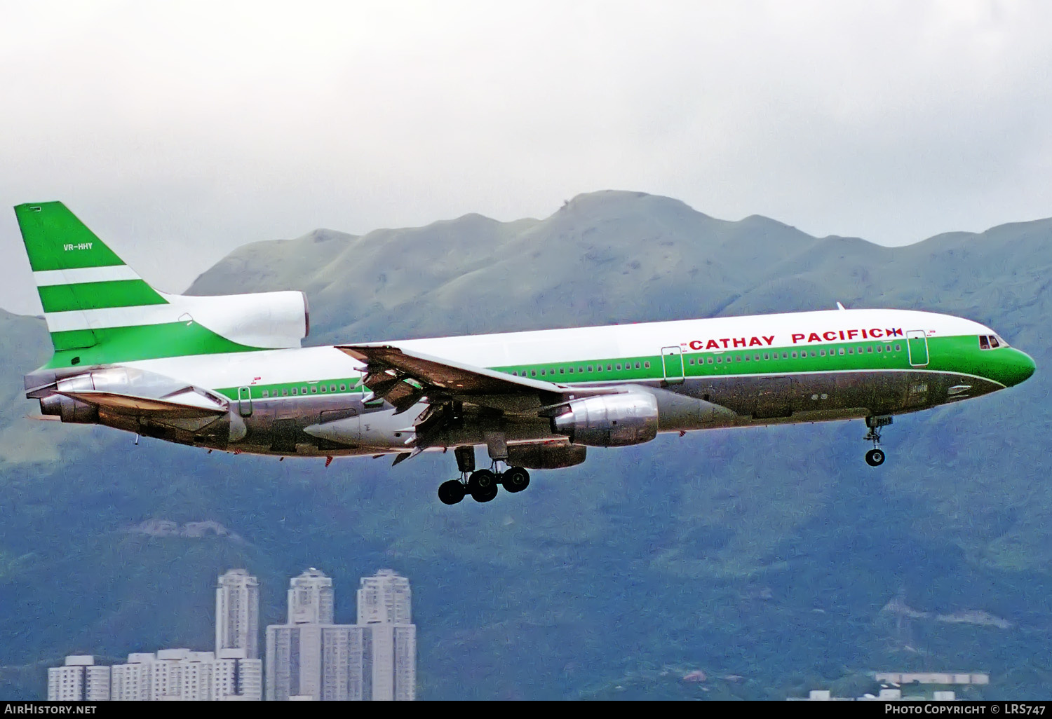 Aircraft Photo of VR-HHY | Lockheed L-1011-385-1 TriStar 1 | Cathay Pacific Airways | AirHistory.net #330815