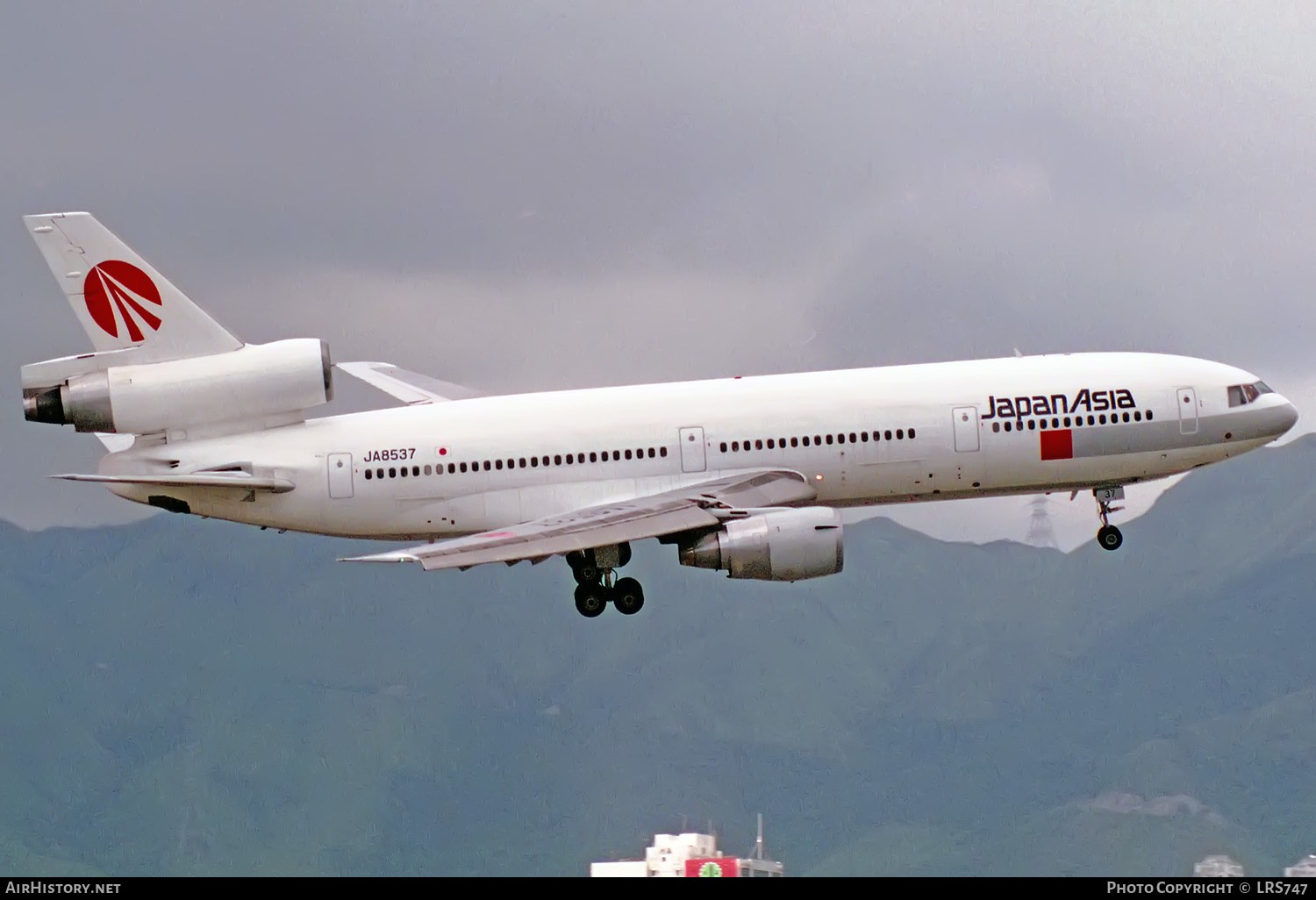 Aircraft Photo of JA8537 | McDonnell Douglas DC-10-40 | Japan Asia Airways - JAA | AirHistory.net #330821