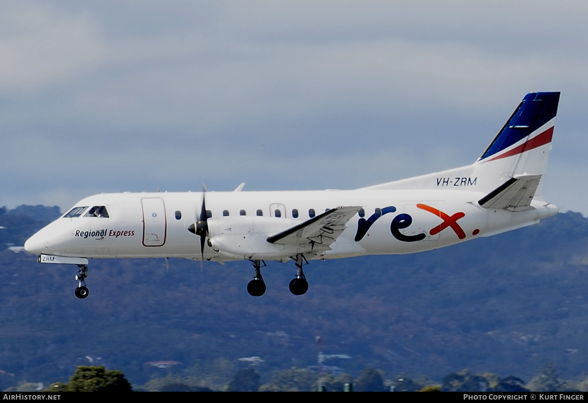 Aircraft Photo of VH-ZRM | Saab 340B | REX - Regional Express | AirHistory.net #330823