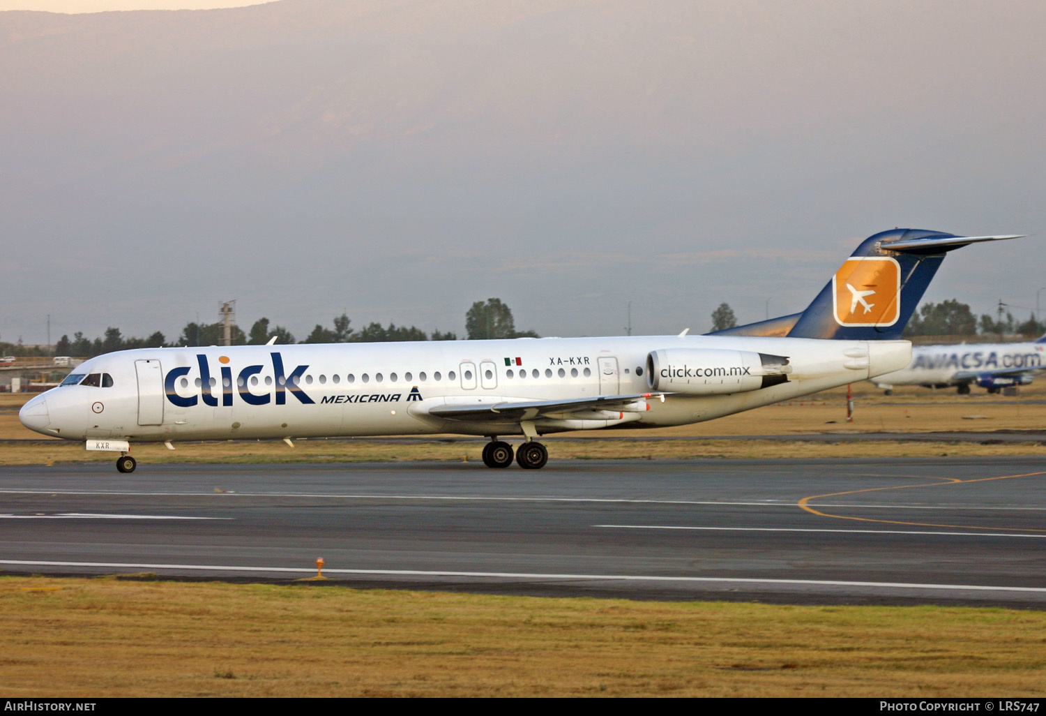 Aircraft Photo of XA-KXR | Fokker 100 (F28-0100) | Click Mexicana | AirHistory.net #330835