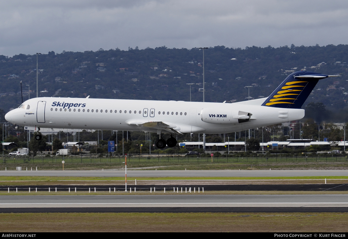 Aircraft Photo of VH-XKM | Fokker 100 (F28-0100) | Skippers Aviation | AirHistory.net #330840