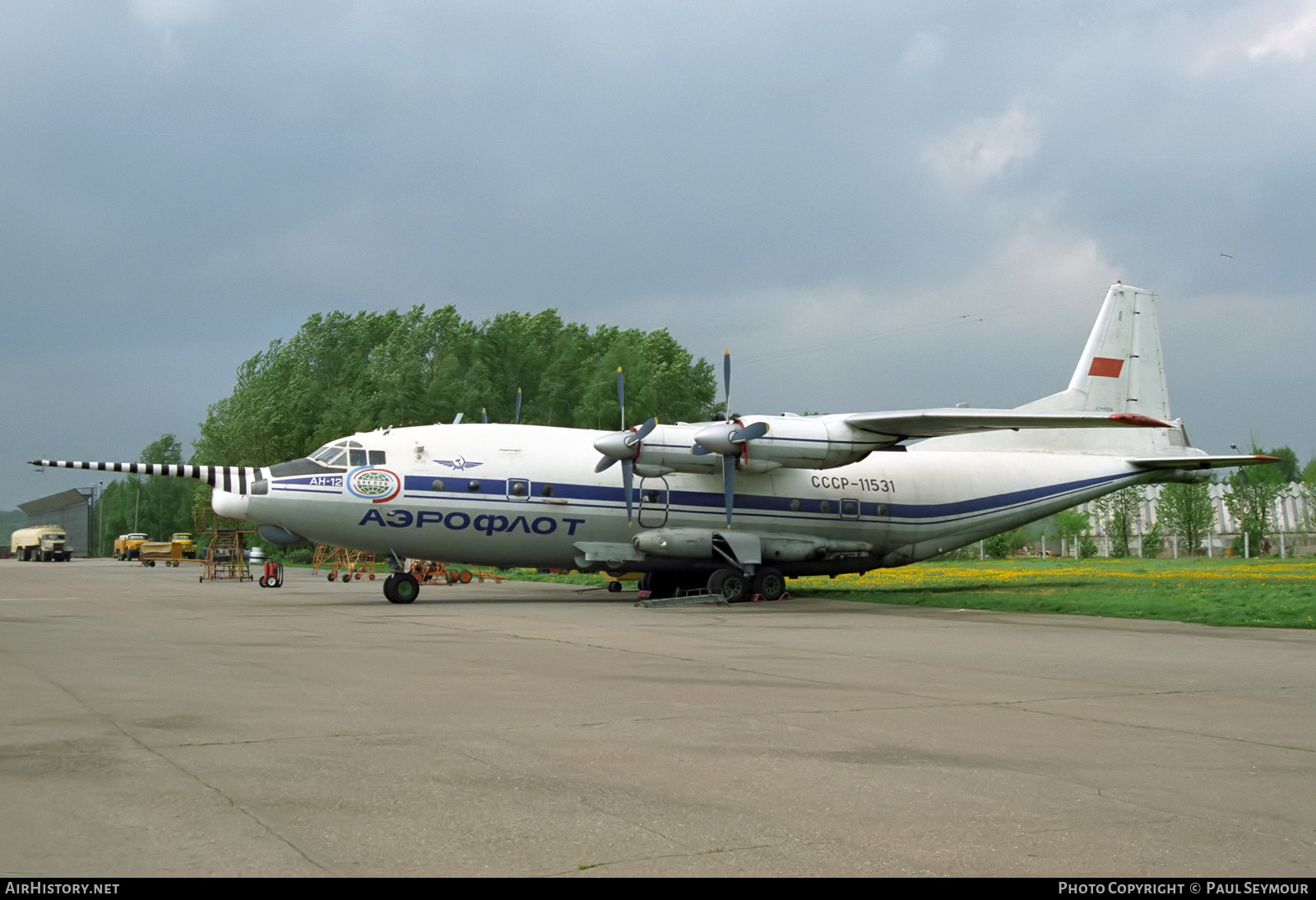 Aircraft Photo of CCCP-11531 | Antonov An-12BPTs Tsyklon | Aeroflot | AirHistory.net #330851