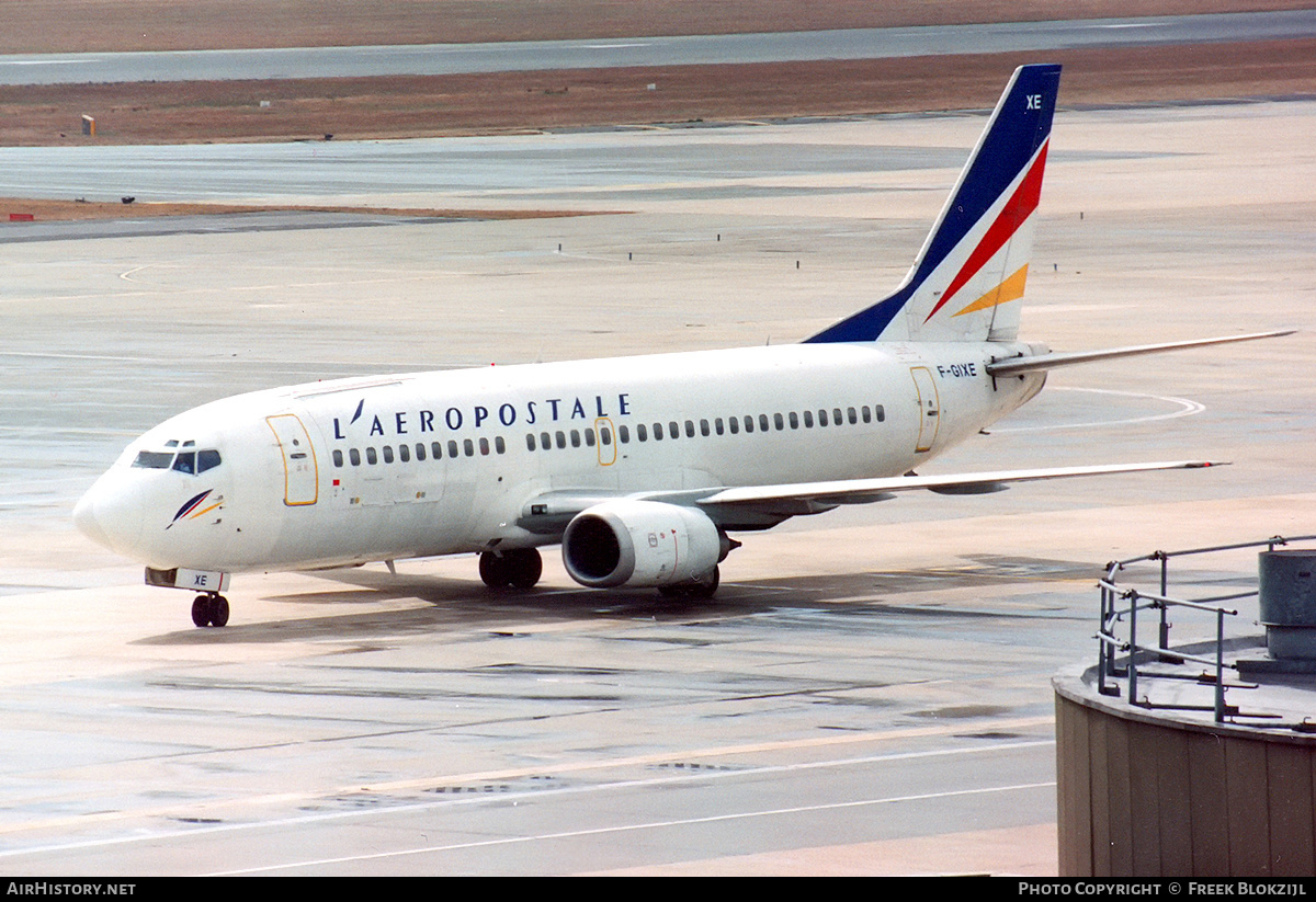 Aircraft Photo of F-GIXE | Boeing 737-3B3(QC) | L'Aeropostale | AirHistory.net #330857