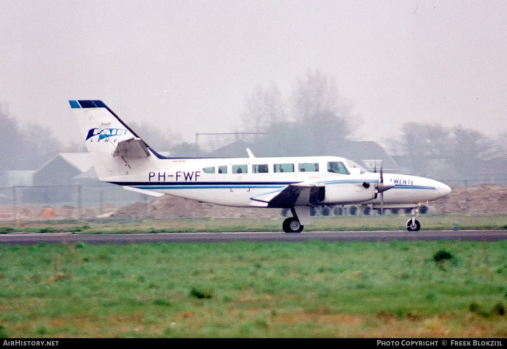 Aircraft Photo of PH-FWF | Reims F406 Caravan II | Fairlines | AirHistory.net #330866