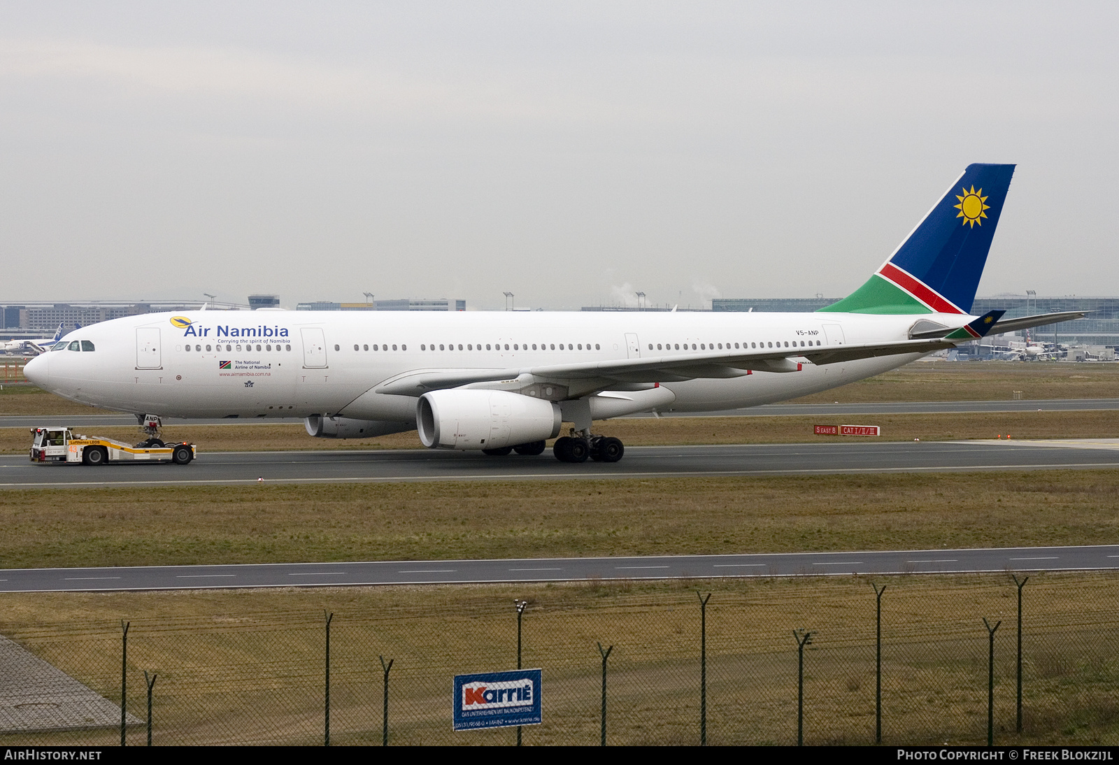 Aircraft Photo of V5-ANP | Airbus A330-243 | Air Namibia | AirHistory.net #330871