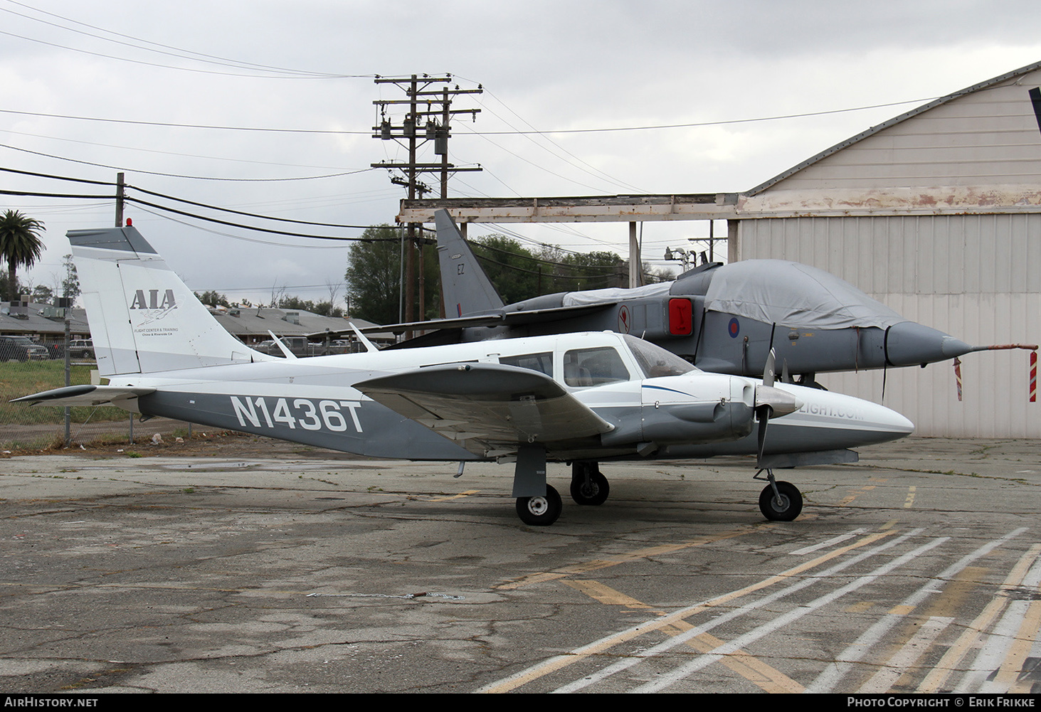 Aircraft Photo of N1436T | Piper PA-34-200 Seneca | AIA Flight Center and Training | AirHistory.net #330893