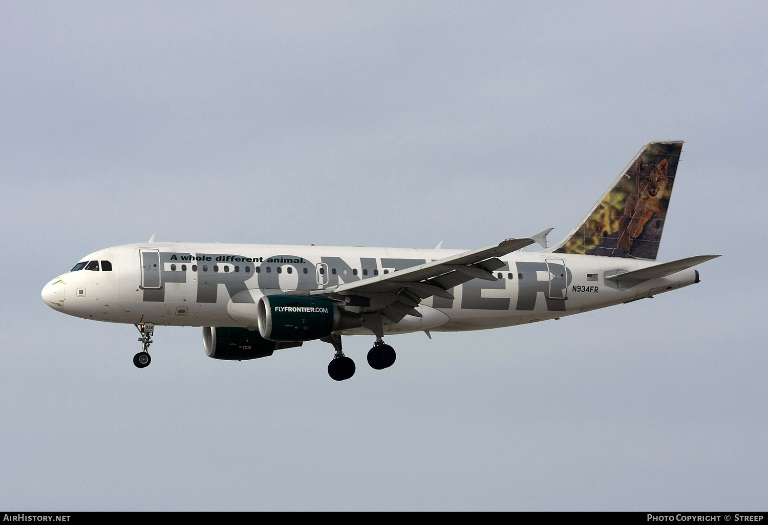 Aircraft Photo of N934FR | Airbus A319-111 | Frontier Airlines | AirHistory.net #330897