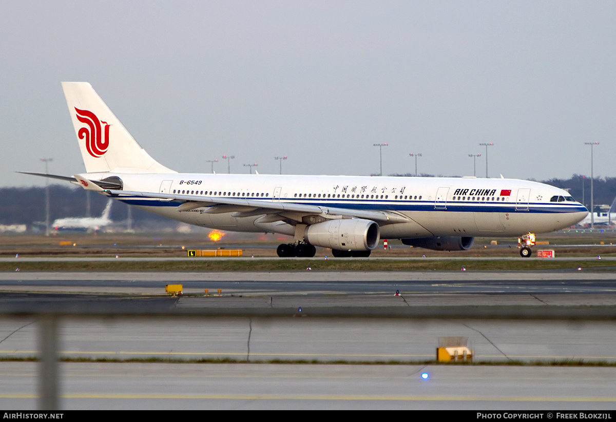 Aircraft Photo of B-6549 | Airbus A330-243 | Air China | AirHistory.net #330917