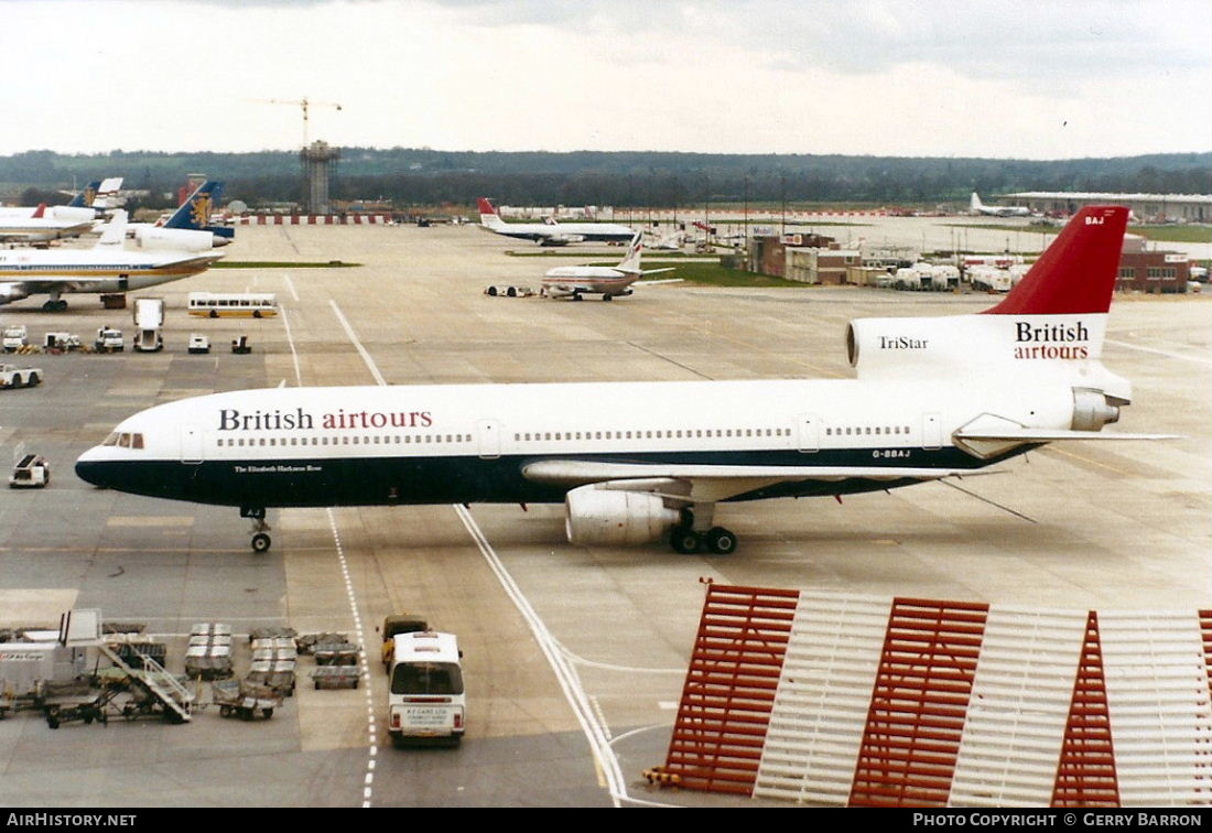 Aircraft Photo of G-BBAJ | Lockheed L-1011-385-1 TriStar 1 | British Airtours | AirHistory.net #330938