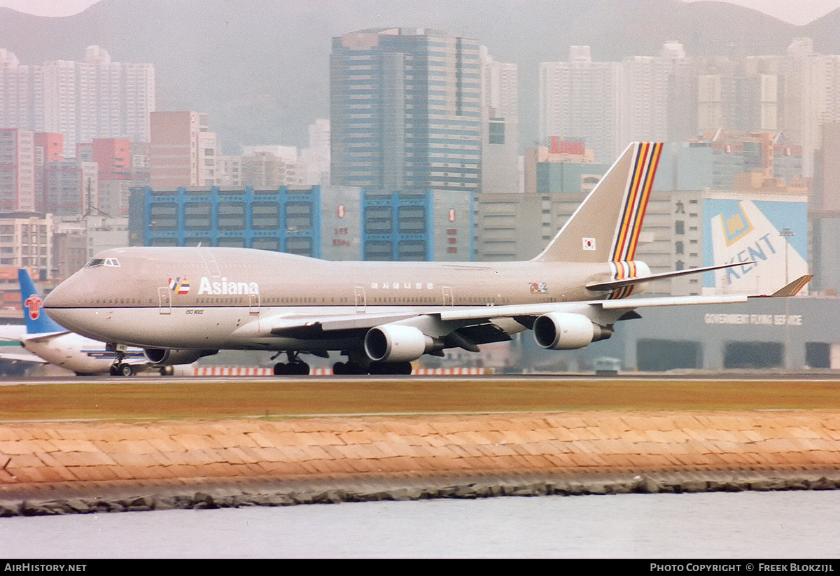 Aircraft Photo of HL7418 | Boeing 747-48E | Asiana Airlines | AirHistory.net #330941