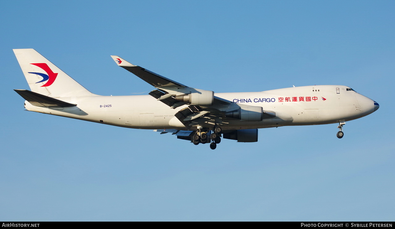 Aircraft Photo of B-2425 | Boeing 747-40BF/ER/SCD | China Cargo Airlines | AirHistory.net #330950