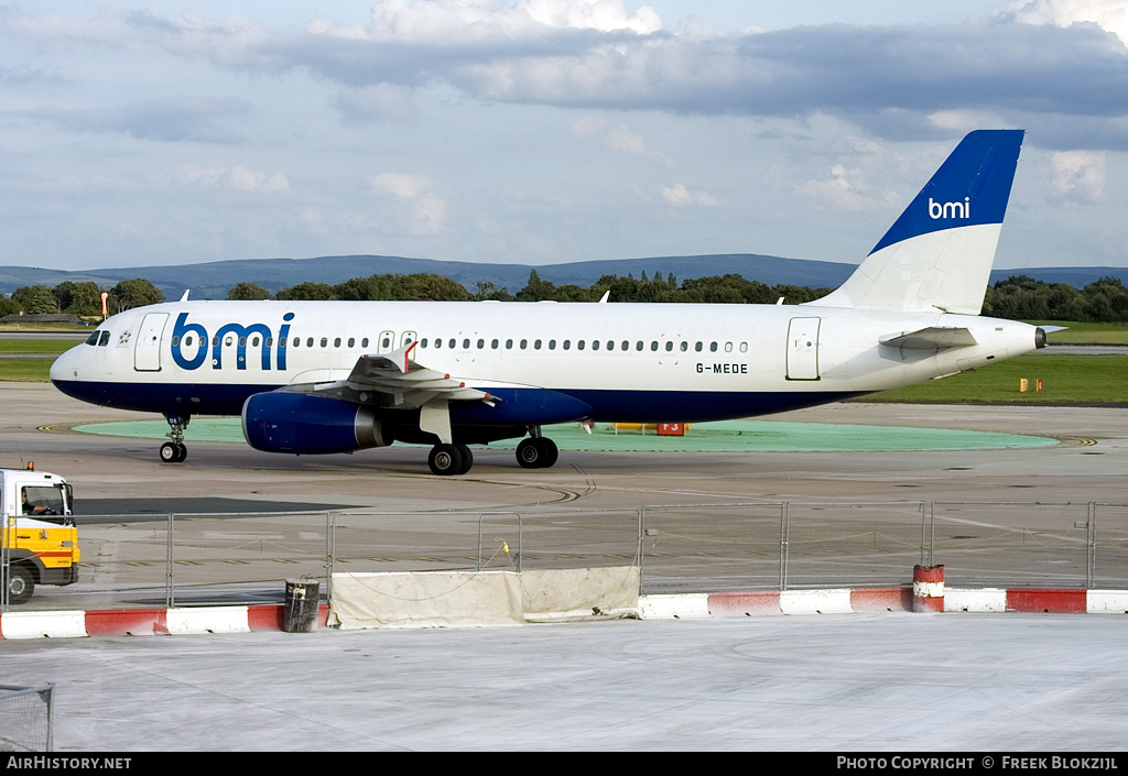Aircraft Photo of G-MEDE | Airbus A320-232 | BMI - British Midland International | AirHistory.net #330968