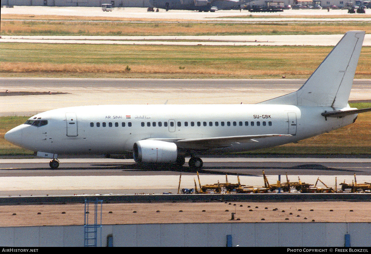 Aircraft Photo of SU-GBK | Boeing 737-566 | Air Sinai | AirHistory.net #330971