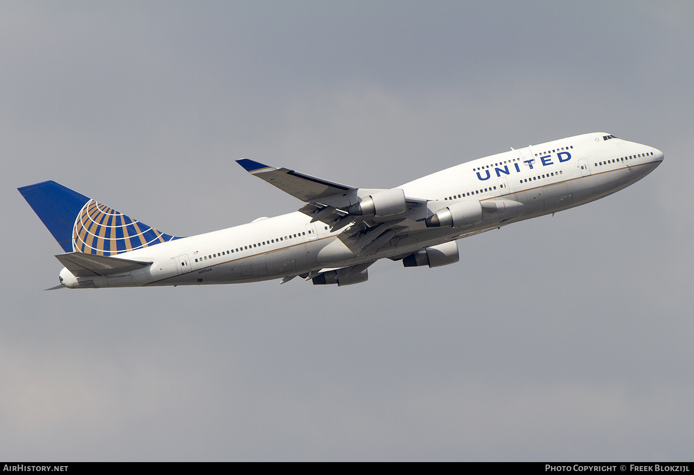 Aircraft Photo of N117UA | Boeing 747-422 | United Airlines | AirHistory.net #330973