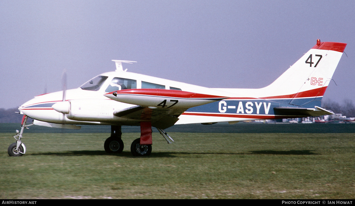 Aircraft Photo of G-ASYV | Cessna 310G | AirHistory.net #330974