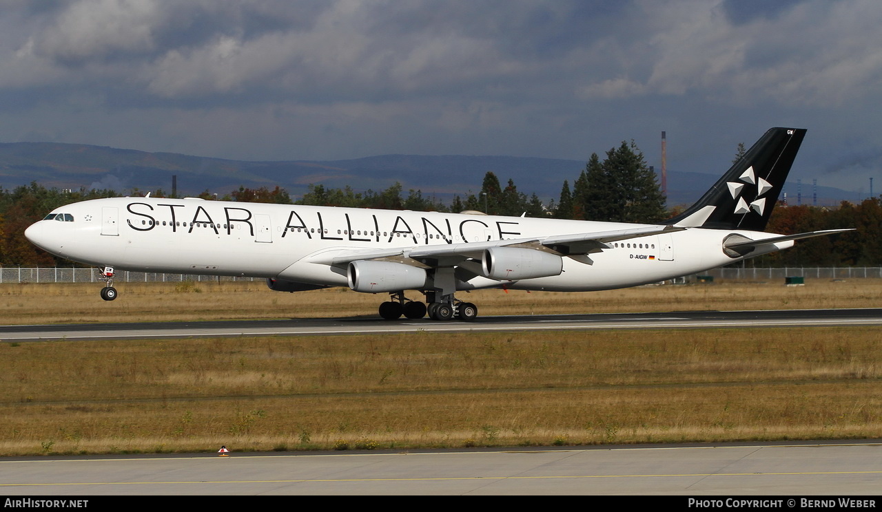 Aircraft Photo of D-AIGW | Airbus A340-313X | Lufthansa | AirHistory.net #330976