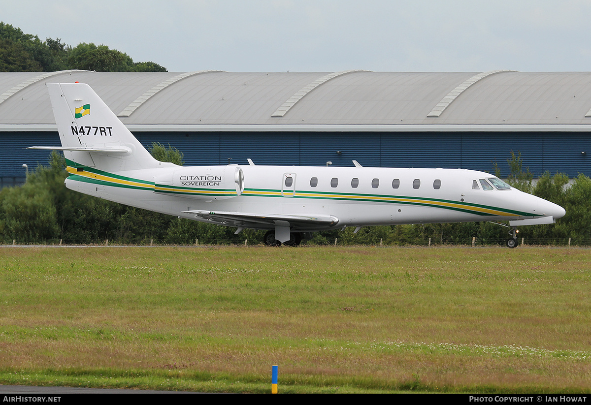 Aircraft Photo of N477RT | Cessna 680 Citation Sovereign | AirHistory.net #330984