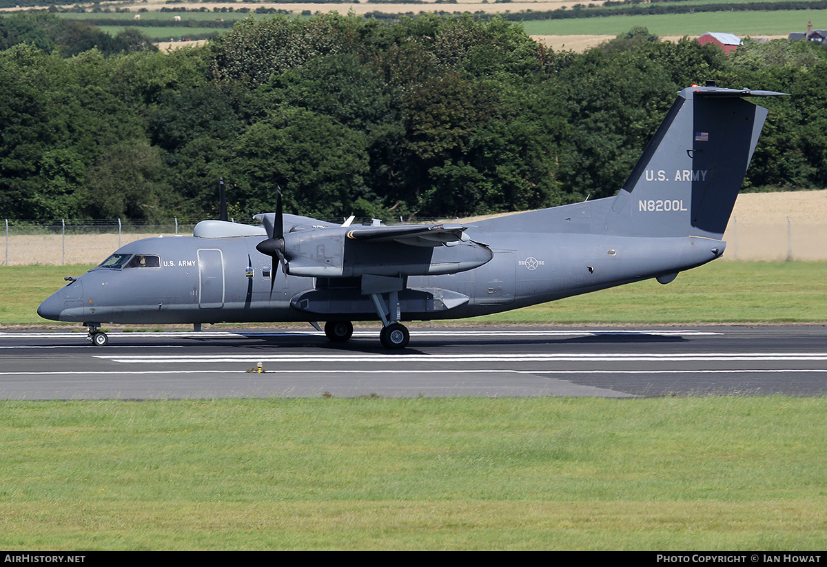 Aircraft Photo of N8200L | De Havilland Canada DHC-8-202Q Dash 8 | USA - Army | AirHistory.net #330987