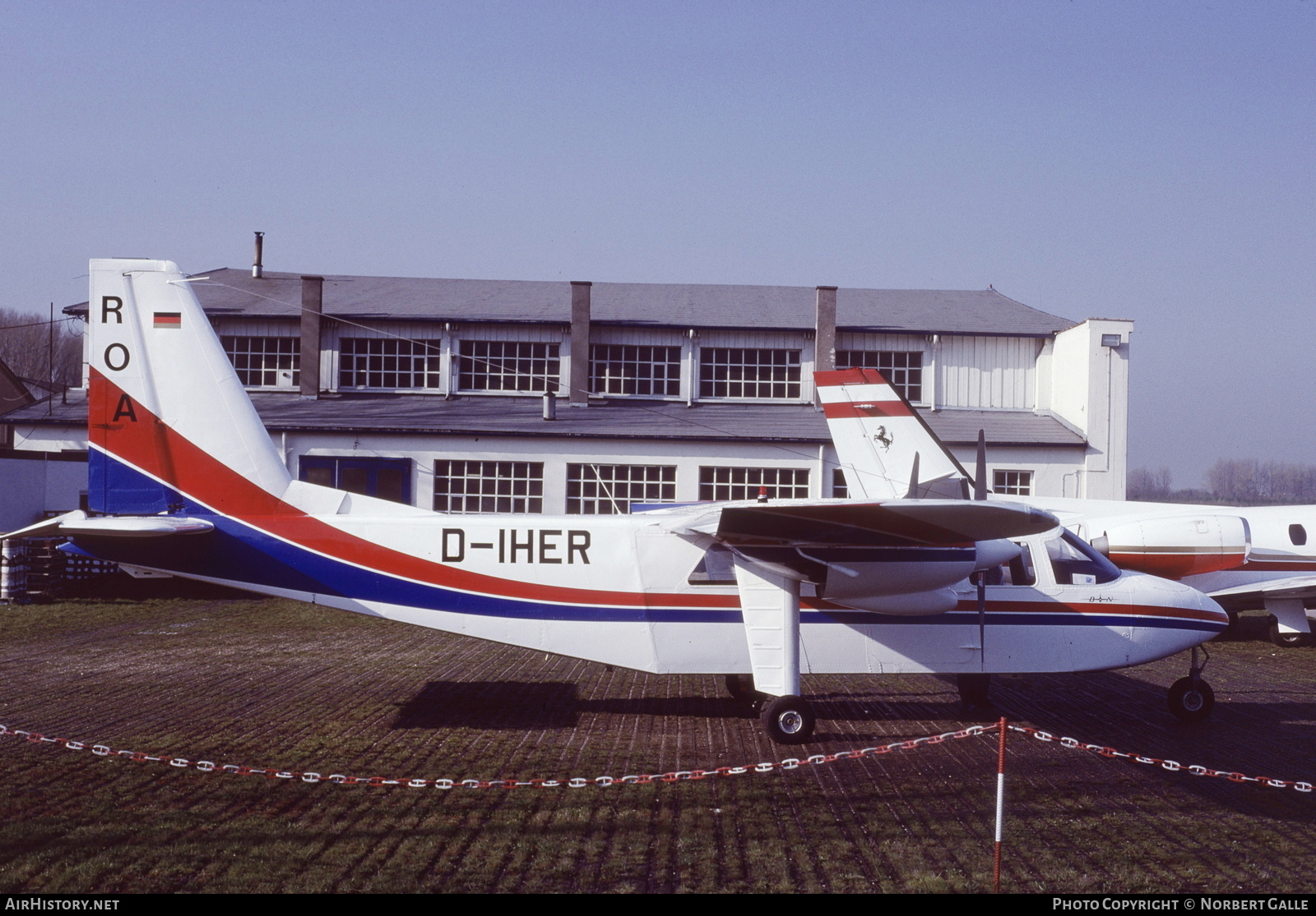 Aircraft Photo of D-IHER | Britten-Norman BN-2A-8 Islander | ROA - Roland Air | AirHistory.net #330995